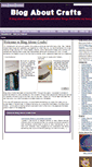 Mobile Screenshot of blogaboutcrafts.com